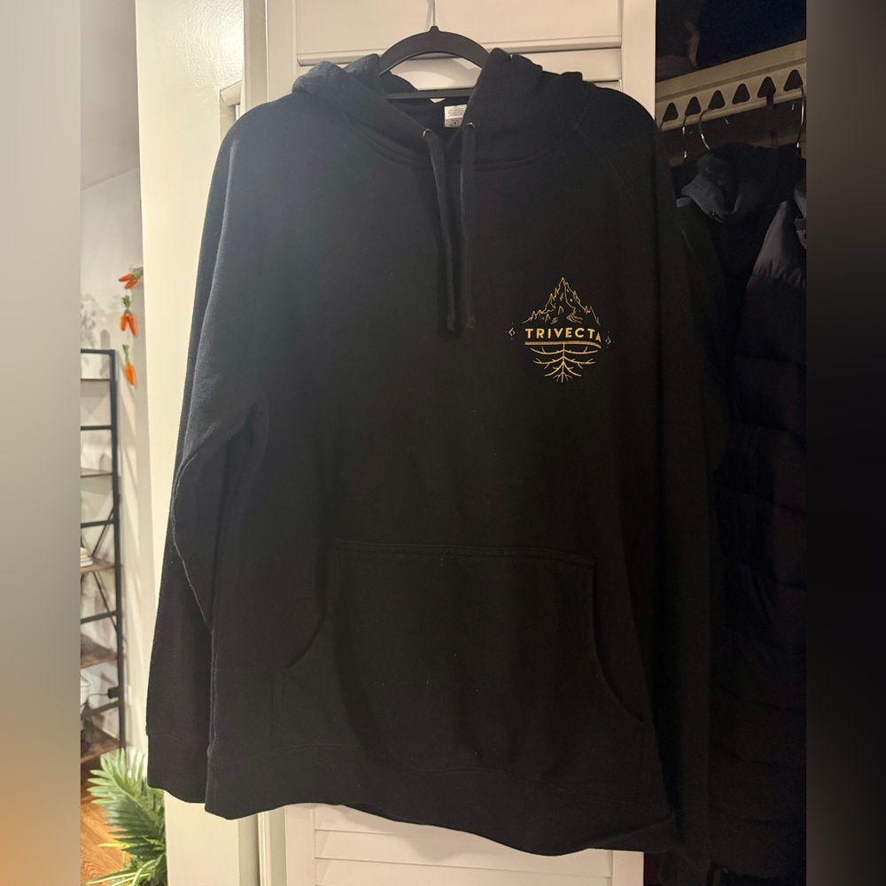 Trivecta Official Merch Black Hoodie